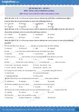 Đề thi học kì 1 Tiếng Anh 11 Friends Global - Đề số 5